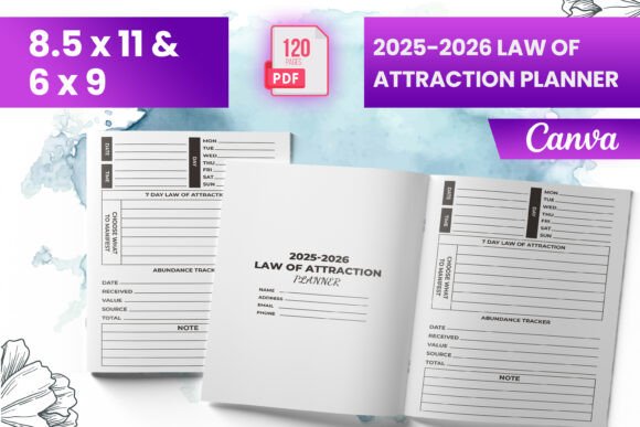 2025-2026 Law of Attraction Planner KDP: A Practical Tool for Goal Achievement and Creative Expression
