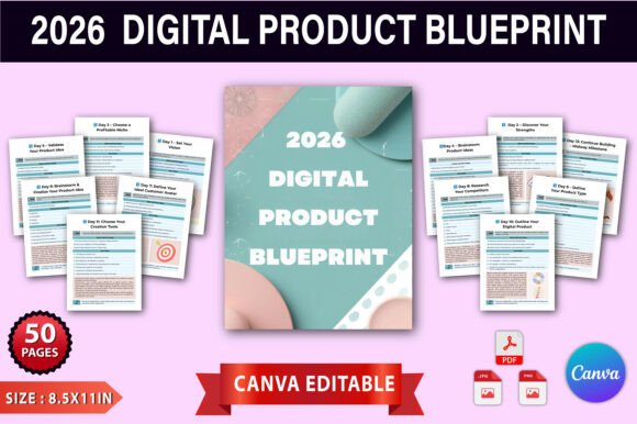 2026 Digital Product Blueprint: A 30-Day Roadmap to Turn Ideas into Income