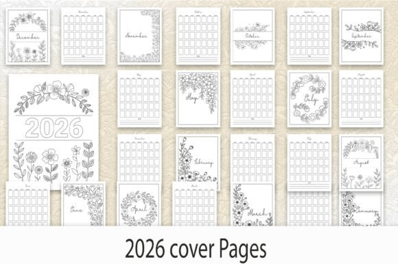 2026 Floral Monthly Cover Pages: A Strategic Tool for Creative and Professional Growth