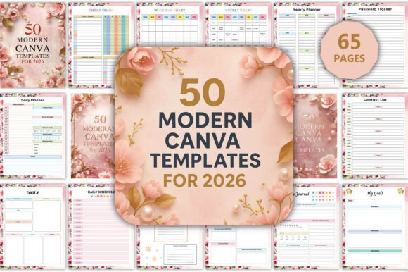 50 Modern Canva Templates for 2026