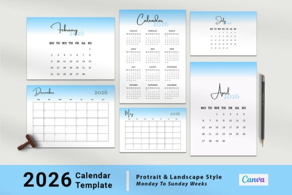 Calendar Template 2026: A Clean and Editable Planning Tool for Your 2026 Goals