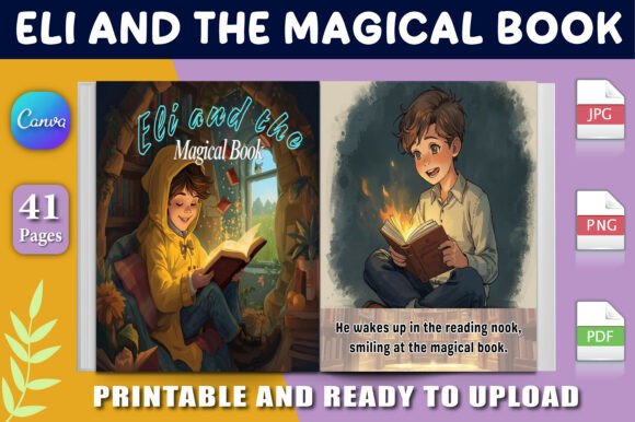 Eli and the Magical Book: A Journey of Imagination and Discovery