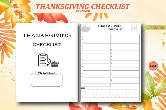 Mastering Thanksgiving Preparation: A Comprehensive Guide to the Thanksgiving Check List Planner