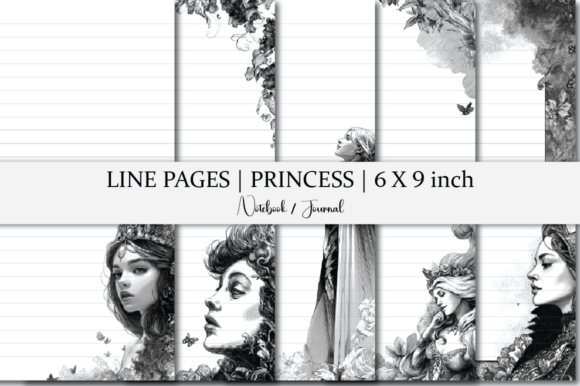 Notebook Lined Paper Princess: A Thoughtful Digital Journaling Companion