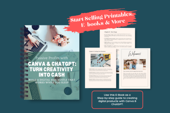 Passive Profits with Canva and ChatGPT: Turn Creativity into Income