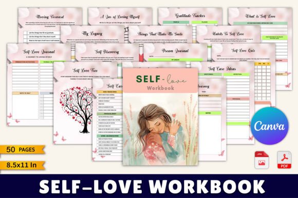 Self-Love Workbook: A Journey to Confidence and Healing