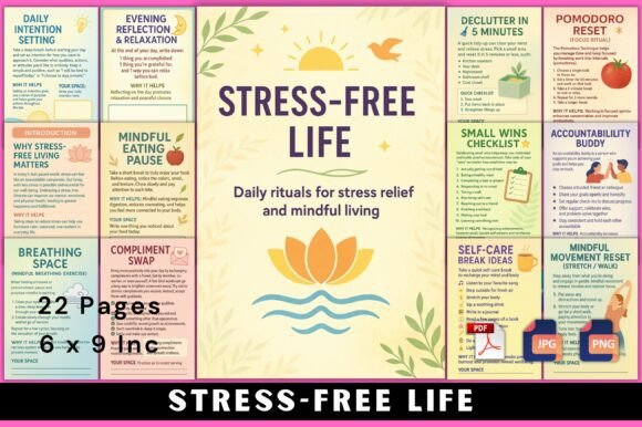 🌿 Stress-Free Life – A Guided Workbook for Calm and Balance