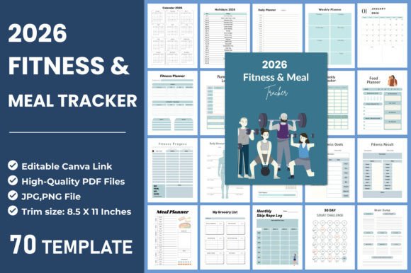 Why the 2026 Fitness Meal Tracker KDP Interior Is a Game-Changer for Health-Conscious Creators